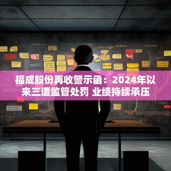 福成股份再收警示函：2024年以来三遭监管处罚 业绩持续承压