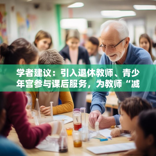 学者建议：引入退休教师、青少年宫参与课后服务，为教师“减负”