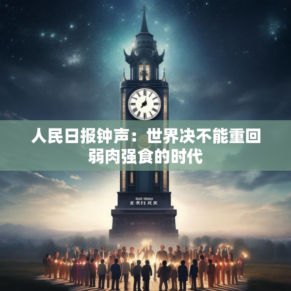 人民日报钟声：世界决不能重回弱肉强食的时代
