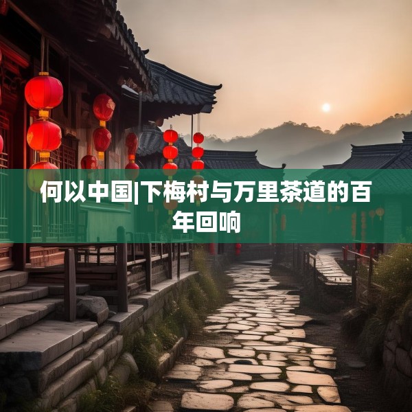 何以中国|下梅村与万里茶道的百年回响