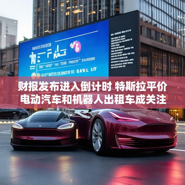 财报发布进入倒计时 特斯拉平价电动汽车和机器人出租车成关注焦点