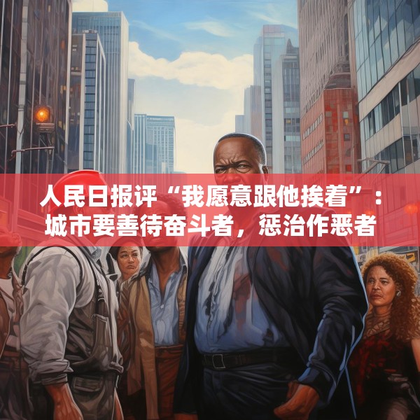 人民日报评“我愿意跟他挨着”：城市要善待奋斗者，惩治作恶者