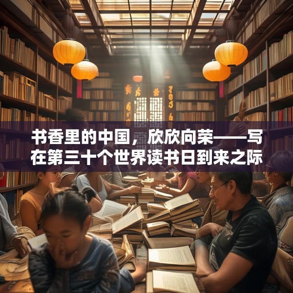 书香里的中国，欣欣向荣——写在第三十个世界读书日到来之际