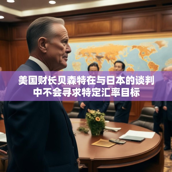 美国财长贝森特在与日本的谈判中不会寻求特定汇率目标