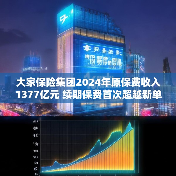 大家保险集团2024年原保费收入1377亿元 续期保费首次超越新单保费