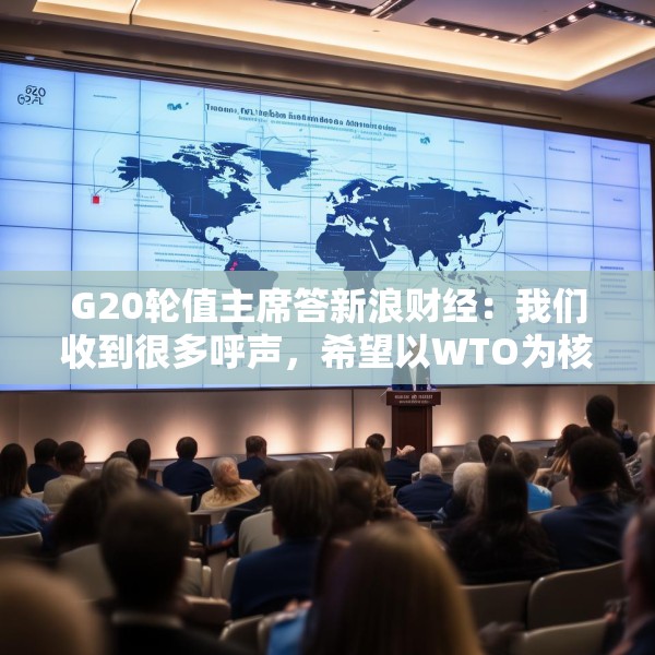 G20轮值主席答新浪财经：我们收到很多呼声，希望以WTO为核心恢复公平透明的全球贸易秩序
