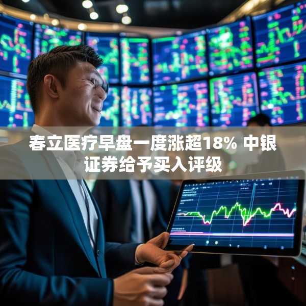 春立医疗早盘一度涨超18% 中银证券给予买入评级