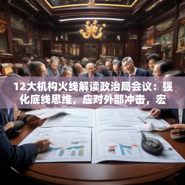 12大机构火线解读政治局会议：强化底线思维，应对外部冲击，宏观着力“四稳”，配置上沿三主线布局