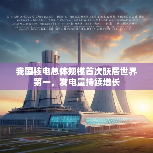 我国核电总体规模首次跃居世界第一，发电量持续增长