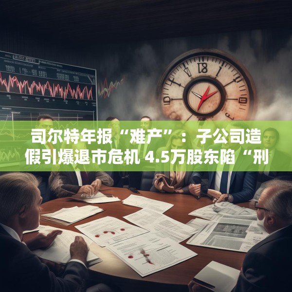 司尔特年报“难产”：子公司造假引爆退市危机 4.5万股东陷“刑事挂案+爆仓”双杀困局