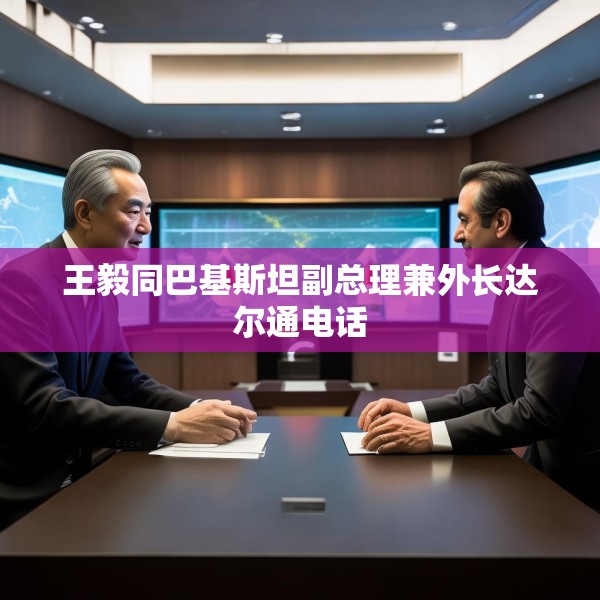 王毅同巴基斯坦副总理兼外长达尔通电话