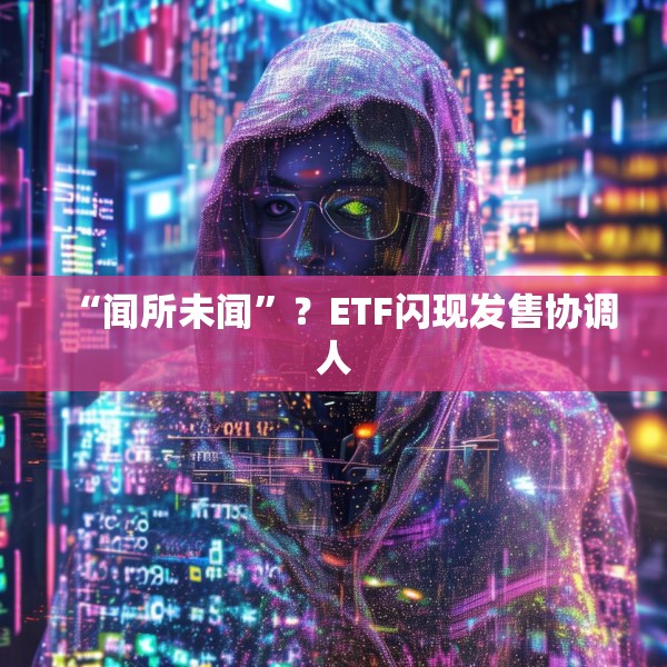 “闻所未闻”？ETF闪现发售协调人