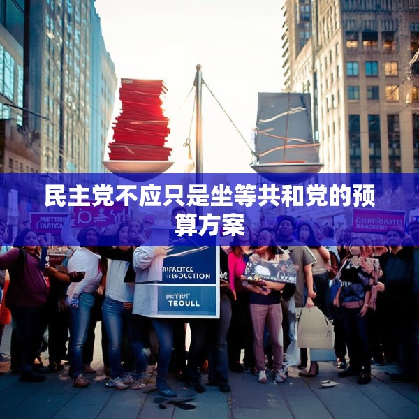 民主党不应只是坐等共和党的预算方案