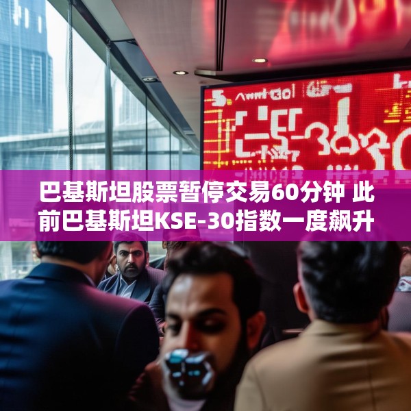 巴基斯坦股票暂停交易60分钟 此前巴基斯坦KSE-30指数一度飙升9.2%
