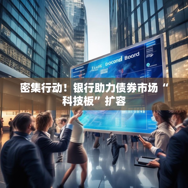 密集行动！银行助力债券市场“科技板”扩容
