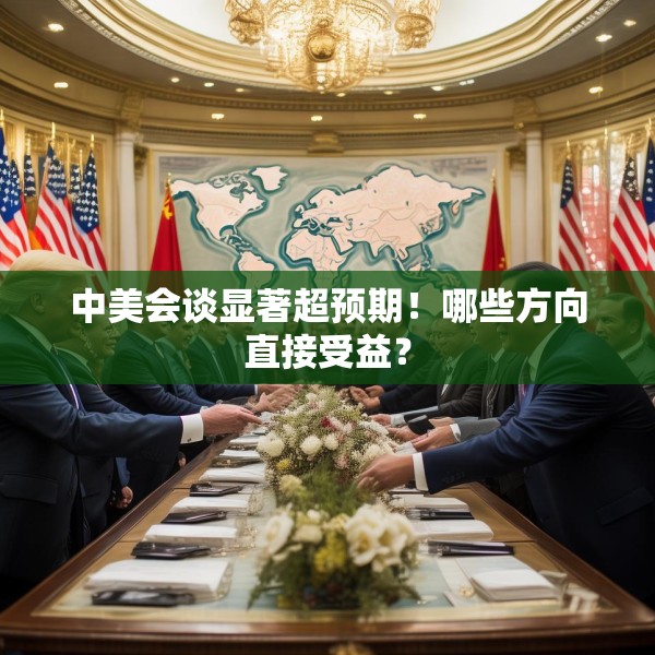中美会谈显著超预期！哪些方向直接受益？