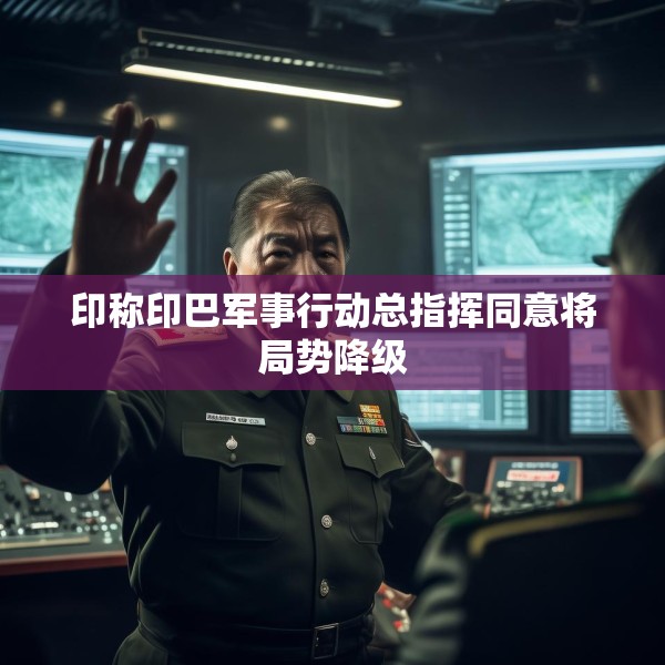 印称印巴军事行动总指挥同意将局势降级