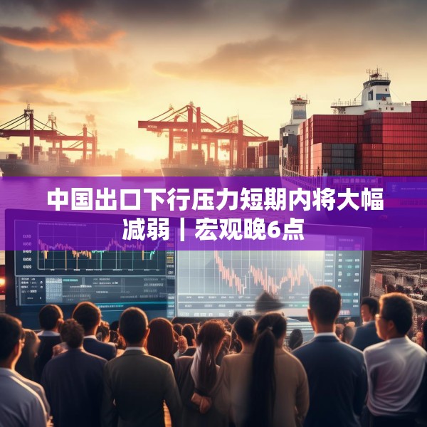 中国出口下行压力短期内将大幅减弱｜宏观晚6点
