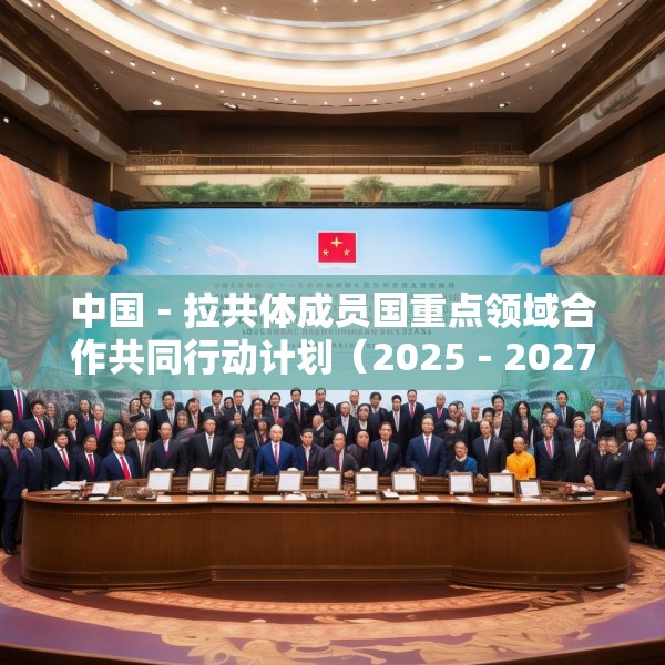中国－拉共体成员国重点领域合作共同行动计划（2025－2027）