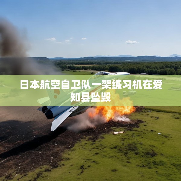 日本航空自卫队一架练习机在爱知县坠毁