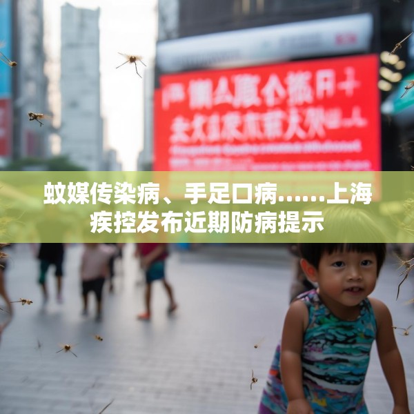 蚊媒传染病、手足口病……上海疾控发布近期防病提示