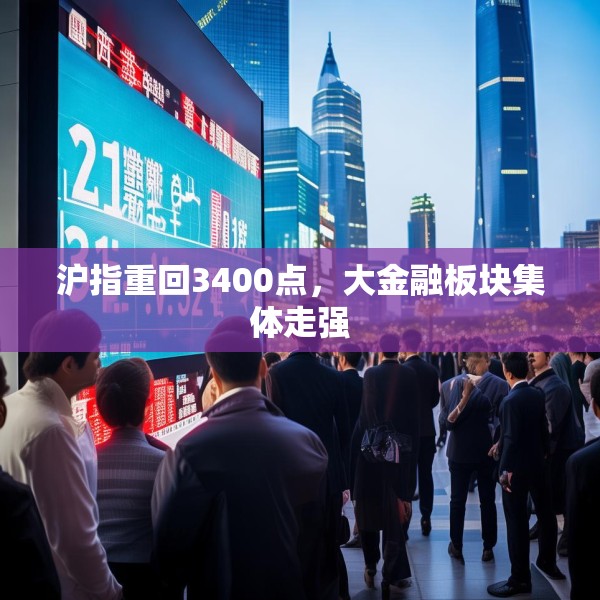 沪指重回3400点，大金融板块集体走强