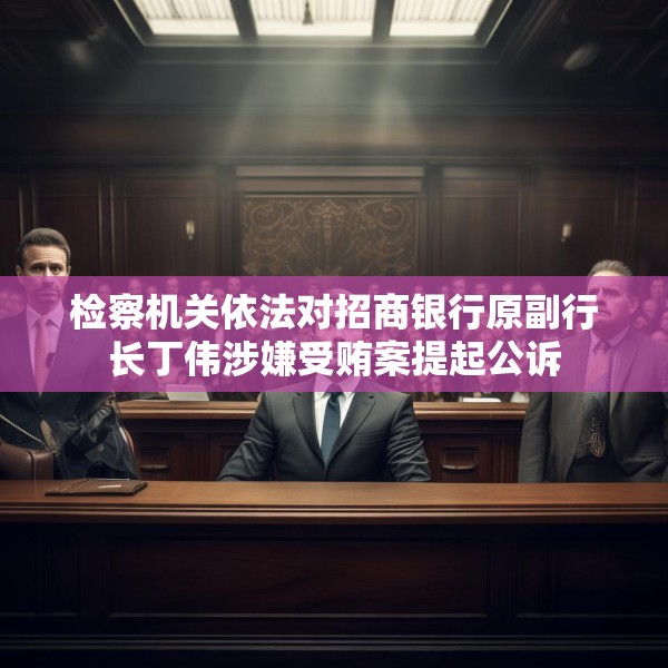 检察机关依法对招商银行原副行长丁伟涉嫌受贿案提起公诉