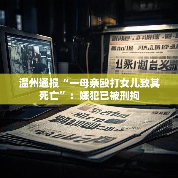 温州通报“一母亲殴打女儿致其死亡”：嫌犯已被刑拘