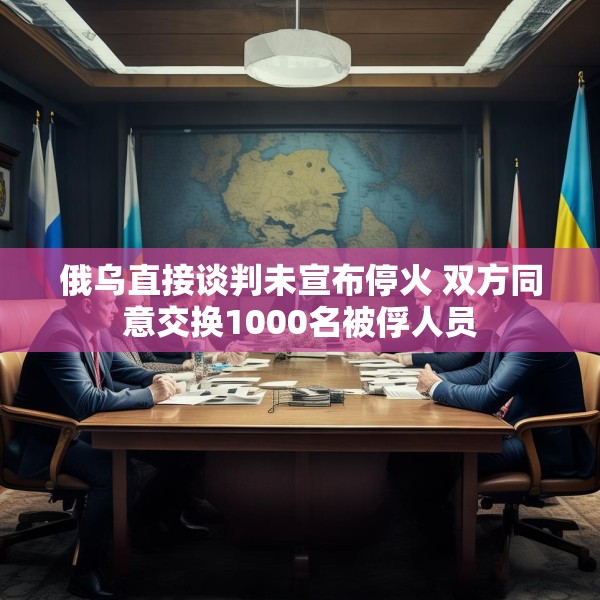 俄乌直接谈判未宣布停火 双方同意交换1000名被俘人员