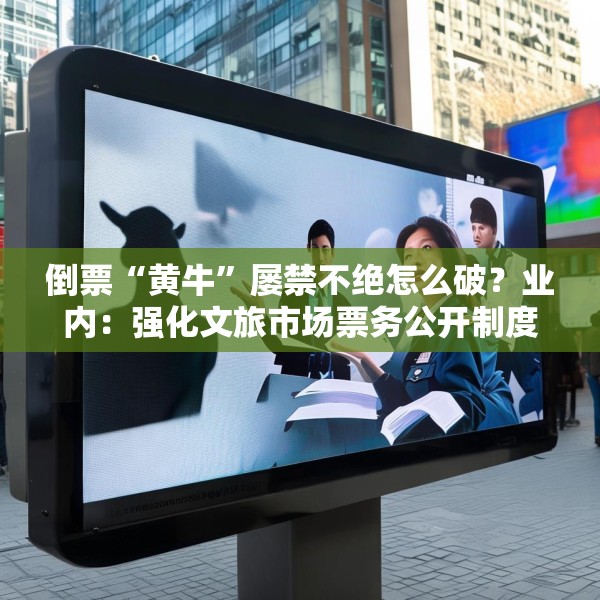倒票“黄牛”屡禁不绝怎么破？业内：强化文旅市场票务公开制度
