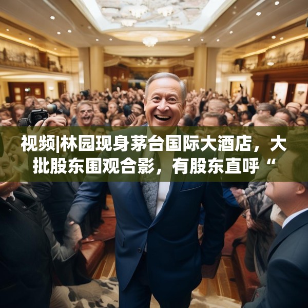 视频|林园现身茅台国际大酒店，大批股东围观合影，有股东直呼“存钱不如买茅台”