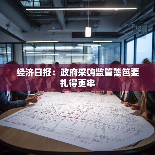 经济日报：政府采购监管篱笆要扎得更牢