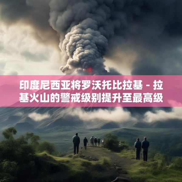 印度尼西亚将罗沃托比拉基 - 拉基火山的警戒级别提升至最高级