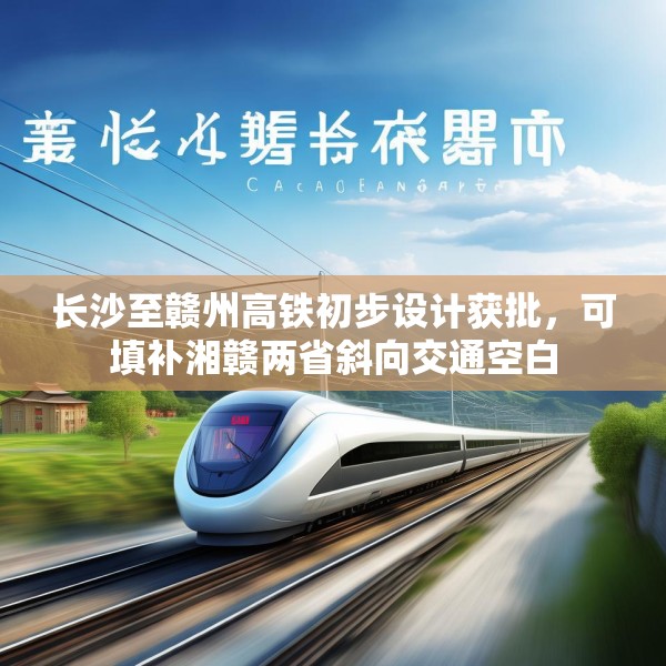 长沙至赣州高铁初步设计获批，可填补湘赣两省斜向交通空白