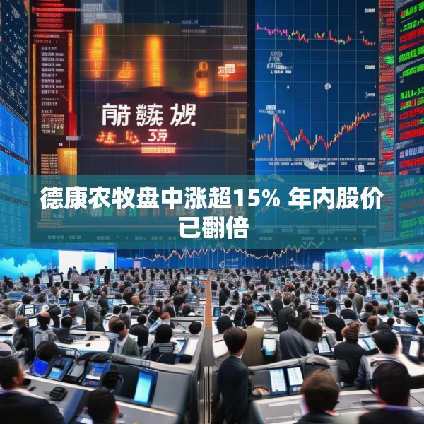 德康农牧盘中涨超15% 年内股价已翻倍