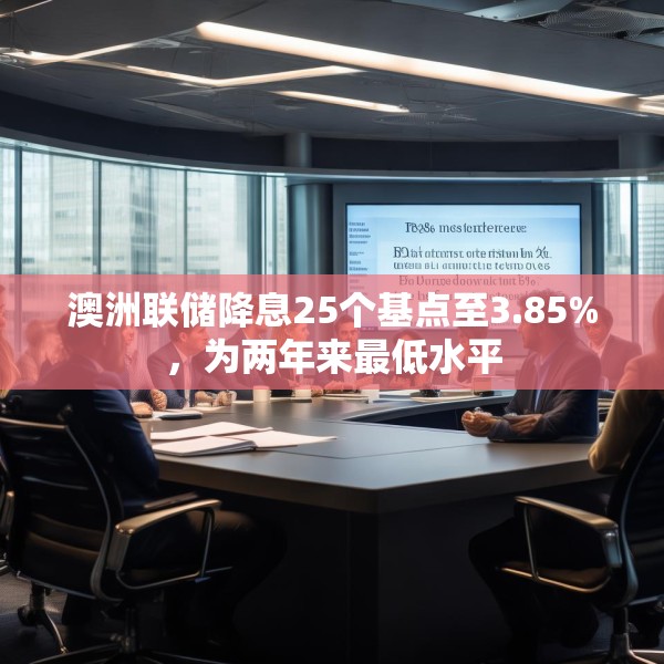 澳洲联储降息25个基点至3.85%，为两年来最低水平