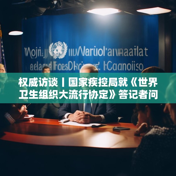 权威访谈丨国家疾控局就《世界卫生组织大流行协定》答记者问