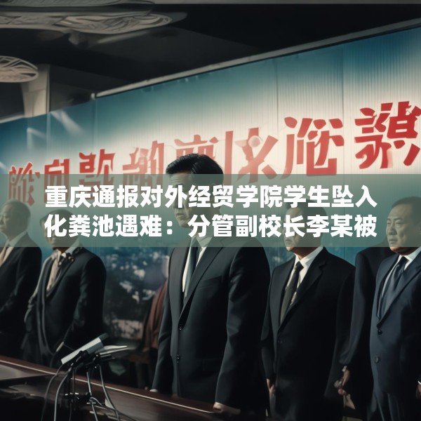 重庆通报对外经贸学院学生坠入化粪池遇难：分管副校长李某被免职