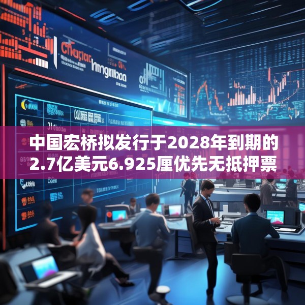 中国宏桥拟发行于2028年到期的2.7亿美元6.925厘优先无抵押票据