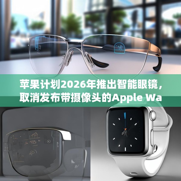 苹果计划2026年推出智能眼镜，取消发布带摄像头的Apple Watch