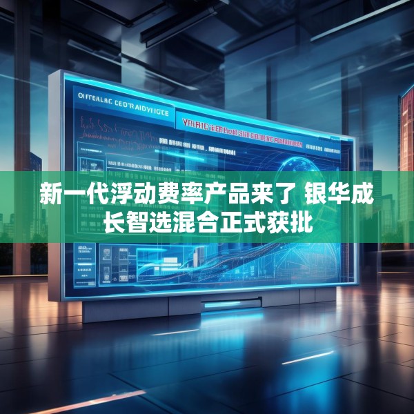 新一代浮动费率产品来了 银华成长智选混合正式获批