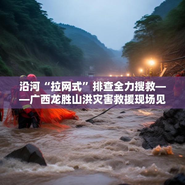 沿河“拉网式”排查全力搜救——广西龙胜山洪灾害救援现场见闻