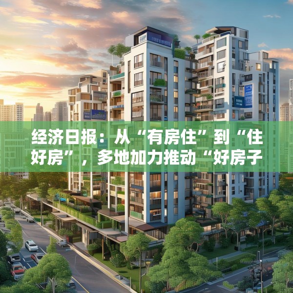 经济日报：从“有房住”到“住好房”，多地加力推动“好房子”建设