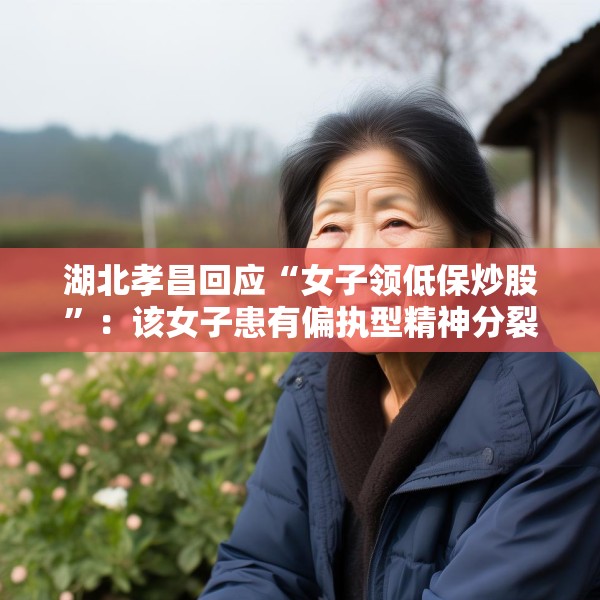 湖北孝昌回应“女子领低保炒股”：该女子患有偏执型精神分裂症