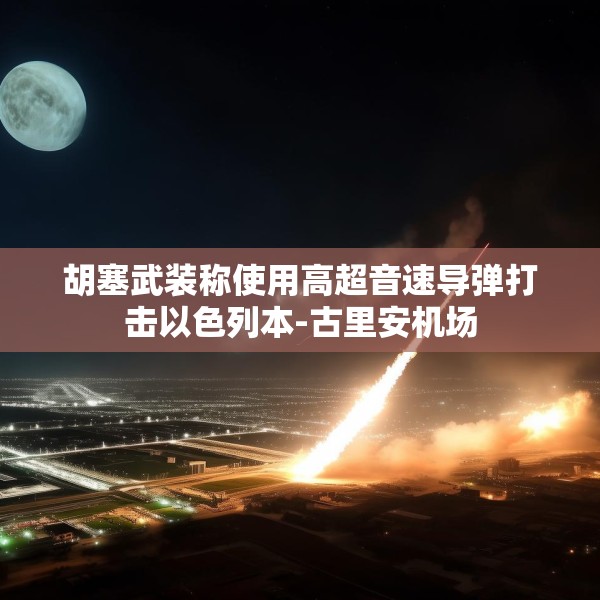 胡塞武装称使用高超音速导弹打击以色列本-古里安机场