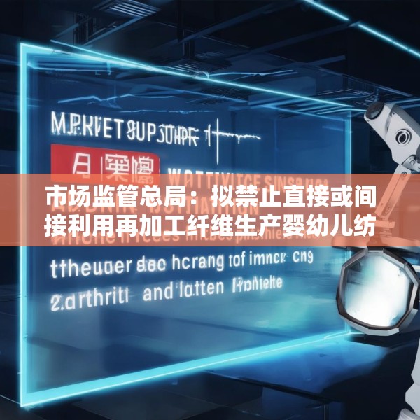 市场监管总局：拟禁止直接或间接利用再加工纤维生产婴幼儿纺织产品、内衣