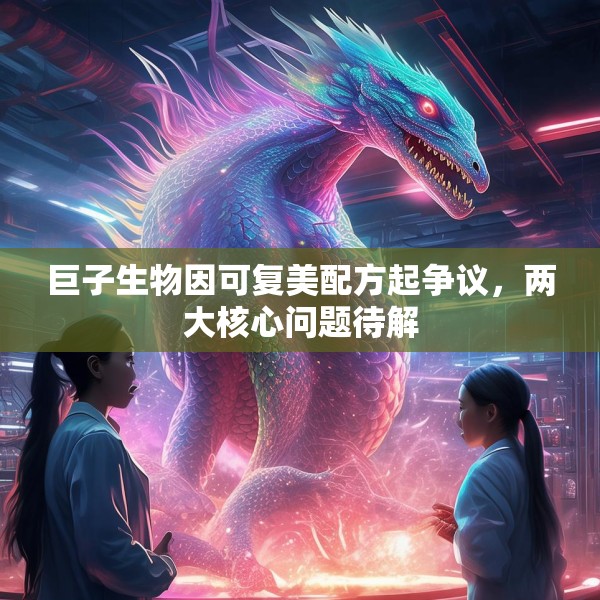 巨子生物因可复美配方起争议，两大核心问题待解