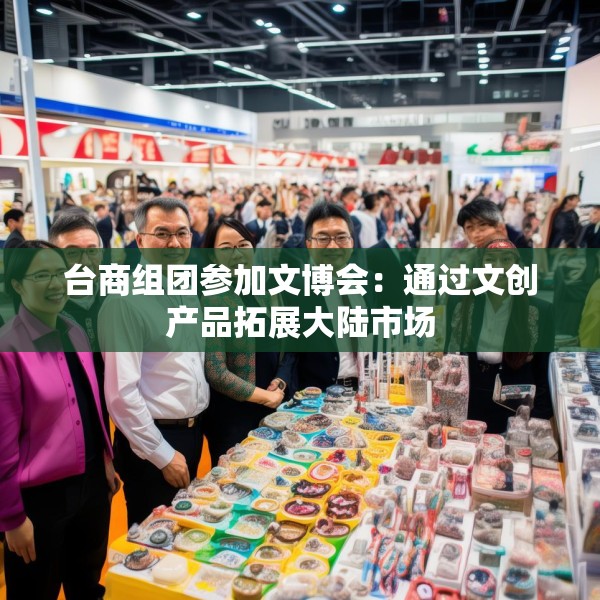 台商组团参加文博会：通过文创产品拓展大陆市场