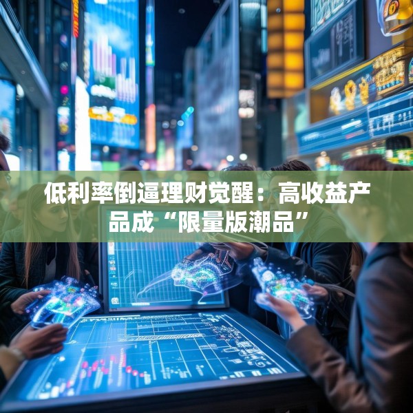 低利率倒逼理财觉醒：高收益产品成“限量版潮品”