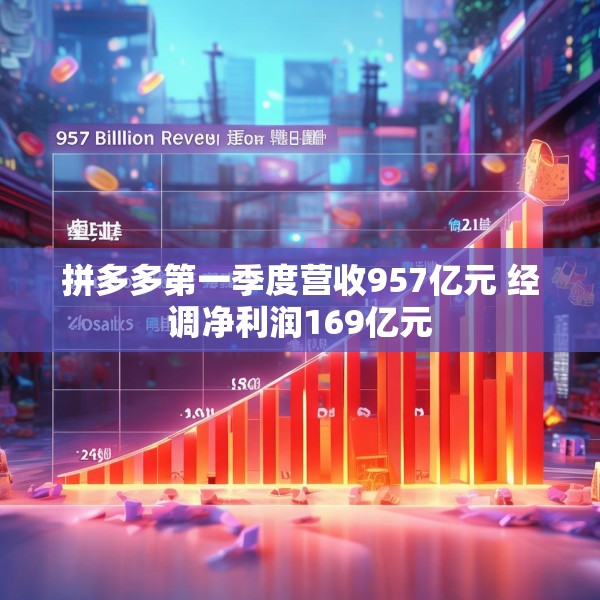 拼多多第一季度营收957亿元 经调净利润169亿元